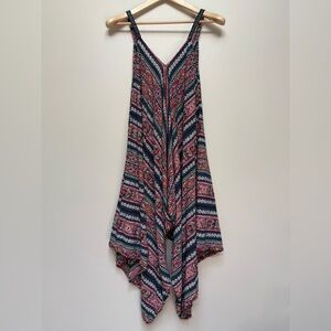Angie Bohemian Multicolor Jumpsuit Size M